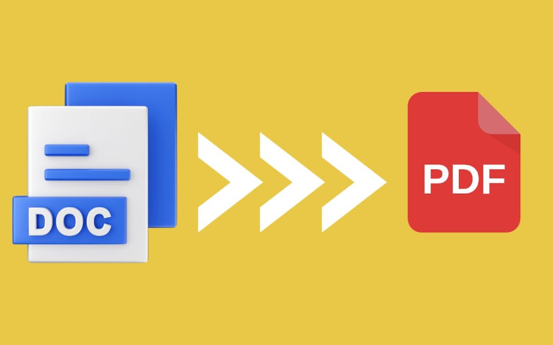 save Google doc as PDF