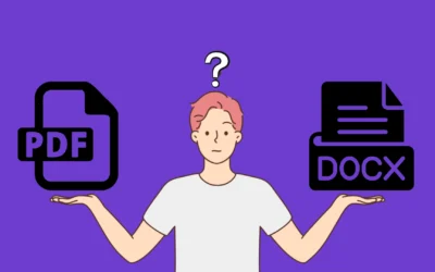 PDF vs. DOCX Files